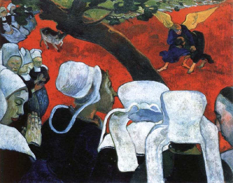 Paul Gauguin the vision after the sermon